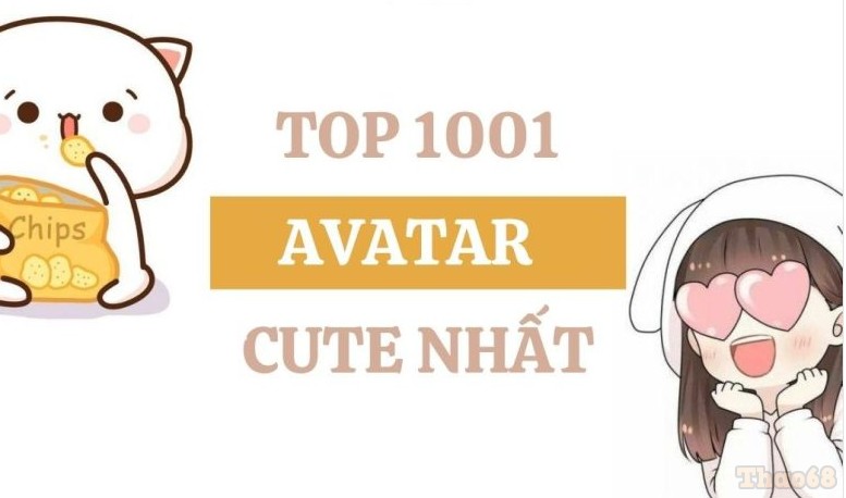 Avatar Cute Hình ảnh avt Kute  dễ thương làm ảnh đại diện Facebook Zalo