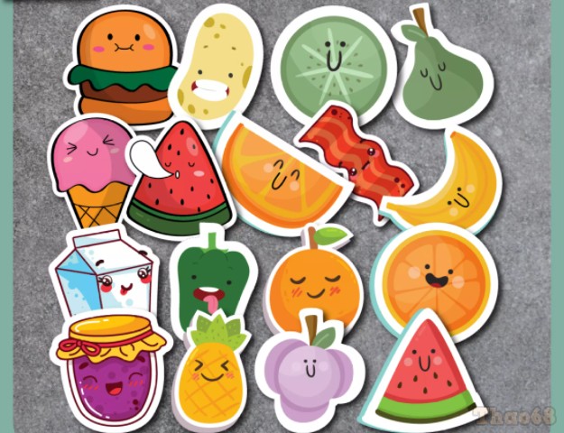 Bạn đã bao giờ thấy sticker về hoa quả cute chưa? Nếu chưa, hãy nhanh chóng đến và xem những sticker này để cảm nhận được vẻ đáng yêu và tươi sáng của các loại trái cây.