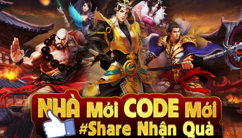 code game Tân Võ Lâm 1 Mobile