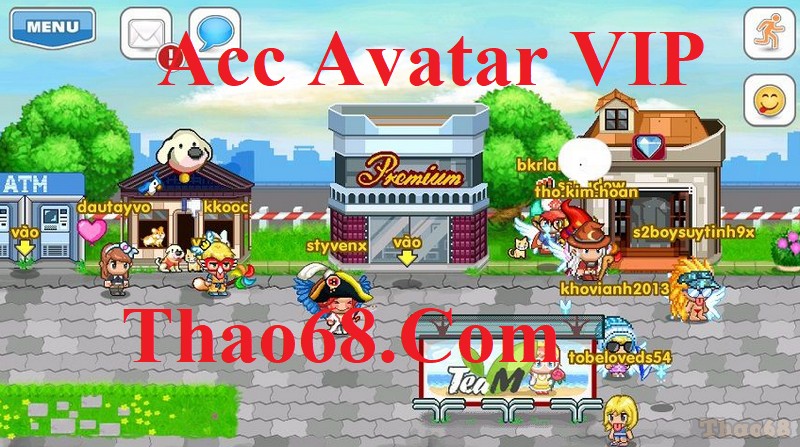 Shop Acc Avatar VIP Cho nhận Nick Avatar miễn phí cực VIP