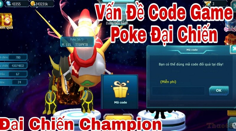 Code Poke Đại Chiến