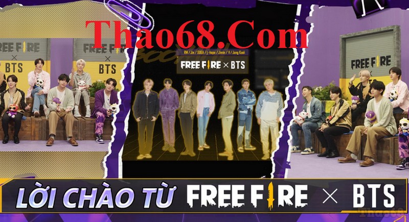 Code Free Fire x BTS FF